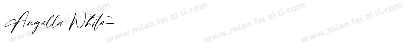 Angella White字体转换